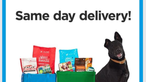 Petco dog food top delivery